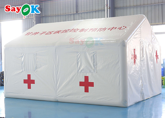 Tenda gonfiabile di salvataggio di riparo della tenda 5x4m della tenda di emergenza medica gonfiabile gonfiabile dell'ospedale