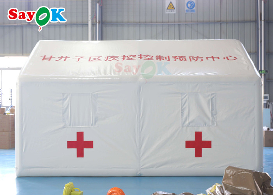 Tenda gonfiabile di salvataggio di riparo della tenda 5x4m della tenda di emergenza medica gonfiabile gonfiabile dell'ospedale