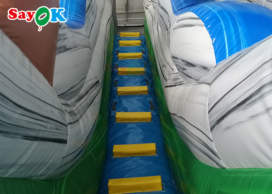 Giant Bouncy Slide OEM Funny Blow Up Palm Tree Water Slide Jumper gonfiabili Casa gonfiabile con scivolo