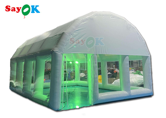 cupola ermetica della tenda gonfiabile dell'aria del PVC di 0.55Mm chiara per la copertura della piscina