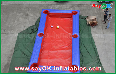 Tabelle gonfiabili materiali lancianti gonfiabili di Snookball dei giochi di sport del PVC del gioco per il gioco dei bambini
