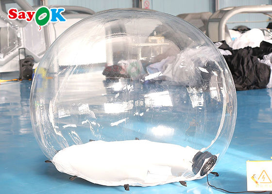 Tenda gonfiabile a bolla Tenda gonfiabile trasparente Tenda gonfiabile a bolla Campeggio familiare Festival di festa nel cortile di casa Osservazione delle stelle