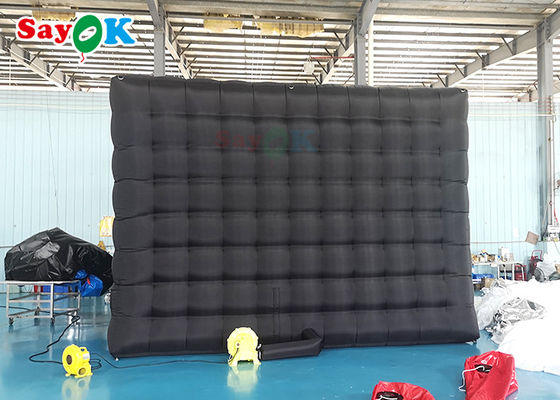 Tenda a cubo gonfiabile Marquee Party Camping Tenda a LED gonfiabile con soffiatore d'aria