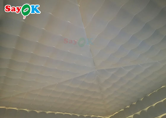 Tenda gonfiabile a cubo Tenda gonfiabile ad aria flessibile con luci a led Tenda da campeggio