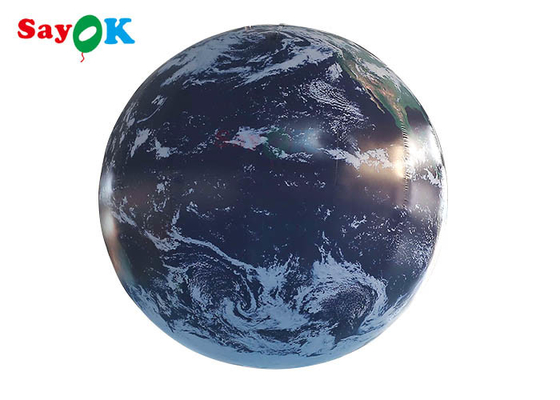 Globo gonfiabile della terra del PVC dell'OEM per la pubblicità della palla del pianeta di esplosione