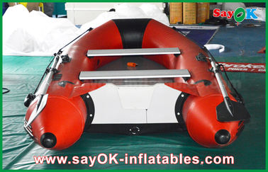 kajak gonfiabile di canoa della persona del pavimento 4-6 della lega di alluminio dei crogioli di PVC di 0.9mm