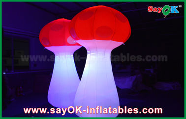 Metta in scena l'illuminazione gonfiabile gigante del fungo della decorazione LED per le nozze/evento