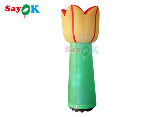 Fiore gonfiabile gigante di 3d LED che accende modellistica di pubblicità di Toy Custom Plant Fungus Flower