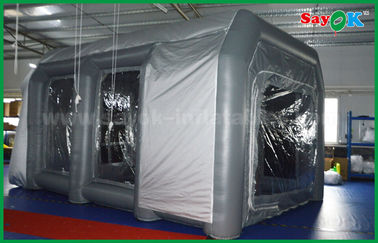 Tenda gonfiabile Grey Large Inflatable Tent Drive del garage - nella cabina gonfiabile della pittura di spruzzo della stazione di lavoro con il filtro