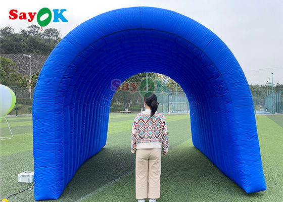 Illuminazione di tende esterna gonfiabile struttura gonfiabile tunnel per decorazioni pubblicitarie