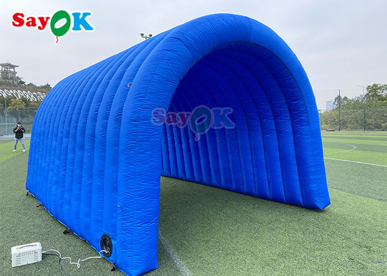 Illuminazione di tende esterna gonfiabile struttura gonfiabile tunnel per decorazioni pubblicitarie