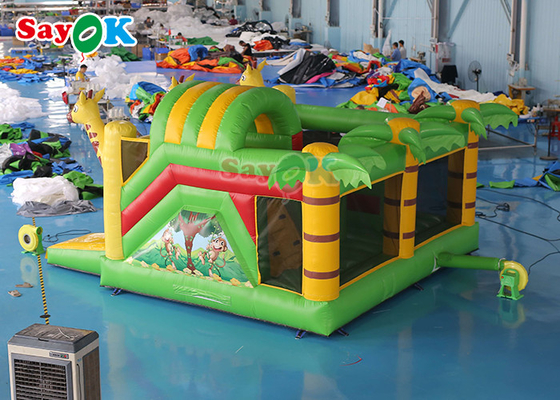 Scorrevole gonfiabile di salto Gorilla Inflatable Gorilla Bouncer combinato di rimbalzo del castello del parco di divertimenti