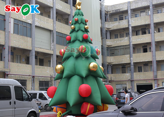 Albero gonfiabile di natale dell'albero della decorazione gonfiabile gigante di Natale