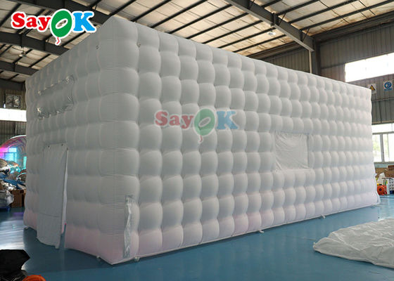 Lounge Night Club Tenda gonfiabile Campeggio Tenda gonfiabile Nightclub con luci Tenda gonfiabile aria