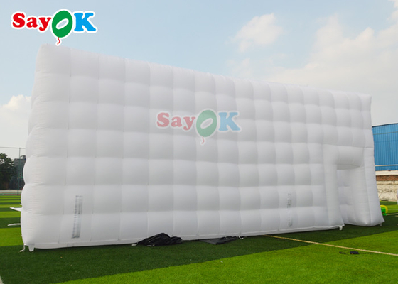 Tenda gonfiabile dell'aria di 8x12x5m con la decorazione leggera principale di cerimonia nuziale della tenda del cubo di Inflatables