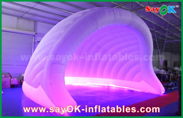 Tenda gonfiabile dell'iglù della famiglia della tenda 210D Oxford LED dell'aria della cupola gonfiabile gonfiabile della tenda impermeabile per il partito