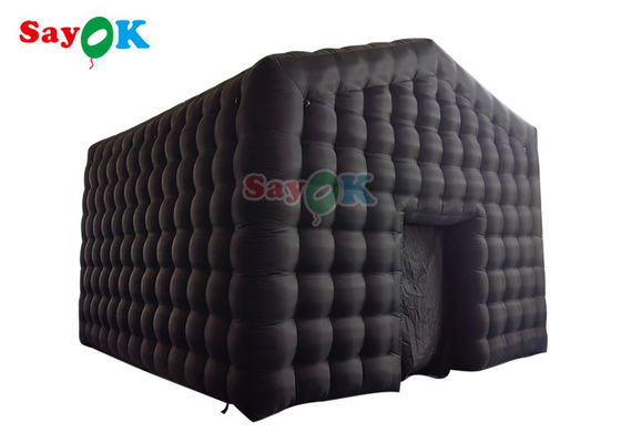 5.5x4.9x4.3mH Tenda gonfiabile da discoteca con luce da discoteca