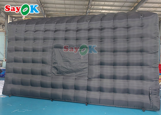 5.5x4.9x4.3mH Tenda gonfiabile da discoteca con luce da discoteca