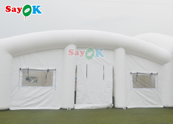 Tenda foranea gonfiabile di esplosione della tenda dell'aria di cerimonia nuziale bianca impermeabile del PVC all'aperto