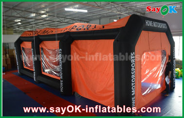Grande cabina di spruzzo dell'automobile di Inflatables del grado commerciale del PVC di 4m x di 8 per impermeabile