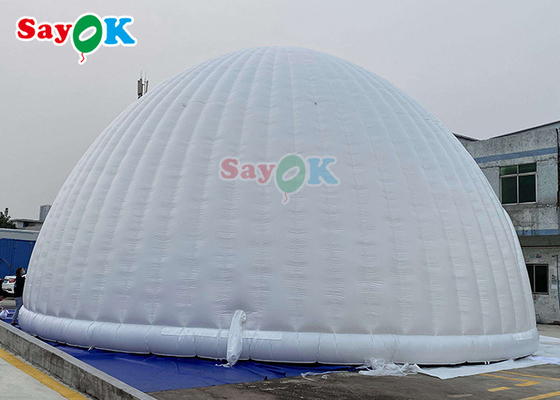 Tenda gonfiabile gigante della cupola della prova di fuoco per la pubblicità della struttura gonfiabile della tenda della cupola dell'igloo