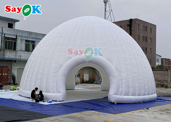 Tenda gonfiabile ad aria Pubblicità Tenda gonfiabile a cupola di igloo Struttura