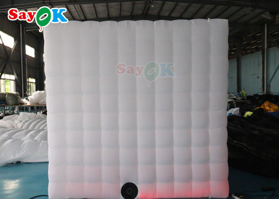 Tenda gonfiabile bianca gigante della cabina LED della foto per la pubblicità