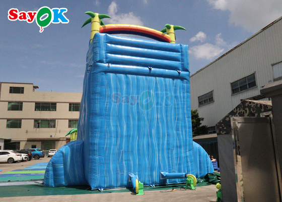 Scivolo gonfiabile per piscina Tropical Fiesta Breeze Scivolo d'acqua gonfiabile commerciale per bambini adulti