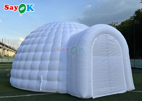 Tenda gonfiabile della cupola dell'igloo di esplosione della tenda dell'aria di illuminazione su ordinazione per all'aperto