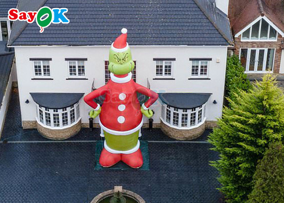 Pubblicità Grinch gonfiabile 9m 30ft Grande Decorazioni di Natale Babbo Natale Cartone animato