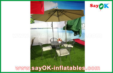 Materiale di nylon a mensola dell'ombrello 190T del patio di Sun all'aperto del giardino della spiaggia della tenda della spiaggia di pop-up