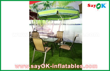 Materiale di nylon a mensola dell'ombrello 190T del patio di Sun all'aperto del giardino della spiaggia della tenda della spiaggia di pop-up