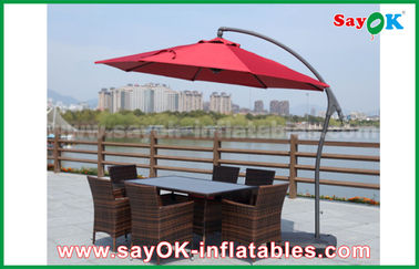 Ombrello di spiaggia all'aperto piegante resistente UV di Sun della tenda della spiaggia di pop-up, parasole cinese del giardino