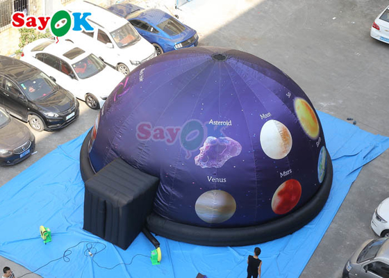 3d Proiezione del Planetario gonfiabile Tenda di cupola 360 gradi Fulldome Proiezione di casa del Planetario gonfiabile