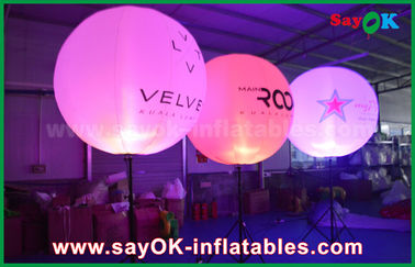 decorazione gonfiabile di illuminazione del pallone del supporto di 1.5m per la pubblicità/promozione