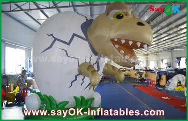 dinosauro gigante gonfiabile di Jurassic Park dei personaggi dei cartoni animati gonfiabili di modello 3D