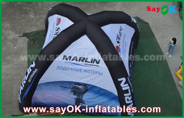 La tenda di campeggio dell'aria ha personalizzato la stampa della decorazione del partito di mostra di Logo Inflatable Air Tent For