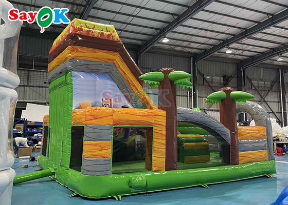 Slide gonfiabile per esterni 21.3FT Slide gonfiabile castello gonfiabile per bambini Slide Bouncer House per interni