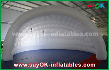 Tenda gonfiabile dell'aria del globo del panno gonfiabile della tenda 210D Oxford per l'evento/LED che accende la tenda gonfiabile del prato inglese
