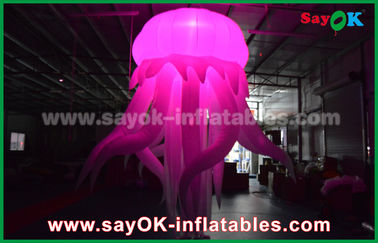 Illuminazione gonfiabile gigante del polipo/bottatrice di illuminazione dell'animale di mare per la decorazione o il partito