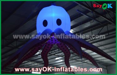 Illuminazione gonfiabile gigante del polipo/bottatrice di illuminazione dell'animale di mare per la decorazione o il partito