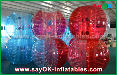 Giochi gonfiabili durevoli gonfiabili di sport del gioco di pallone da calcio/palla gonfiabile trasparente della bolla del PVC TPU