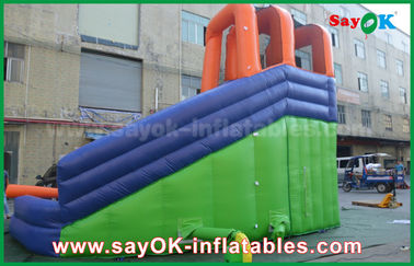 Titanico Slide gonfiabile multifunzionale gigante all'aperto Slide gonfiabile bouncer con piscina d'acqua Per il centro di divertimento