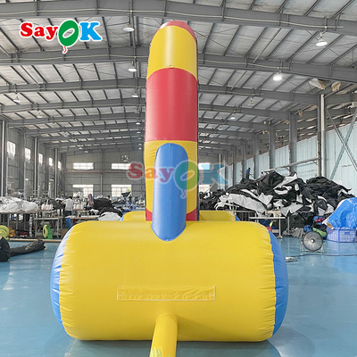 Double-Sided Game 13ft Inflatabile Soccer Dart Board Inflatabile Football Darts Kick Goal Game for Outdoor Sports Game