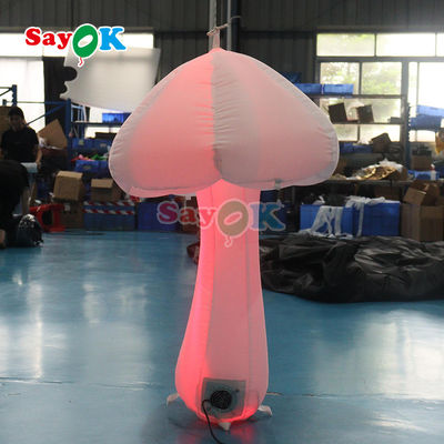 3.2ft Pubblicità Decorazione gonfiabile Realistico Funghi gonfiabili / Funghi leggeri gonfiabili
