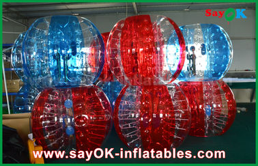 Dei giochi gonfiabili del prato inglese della bolla gonfiabile di calcio trasparente del PVC/TPU palla umana per adulto/bambino