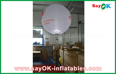 Decorazione gonfiabile per la pubblicità, pallone di illuminazione del diametro di abitudine 1.5m del supporto con il treppiede