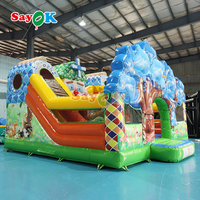 Parco di divertimenti slitta gonfiabile 6X6X4.3MH
