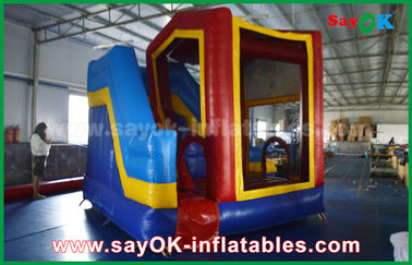 Slide a castello gonfiabile PVC all' esterno Slide gonfiabile / Kids Bounce Jumping House