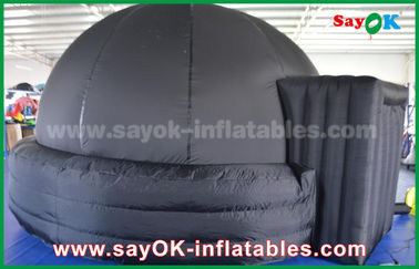Tenda gonfiabile della cupola della tela cerata del PVC da 360 gradi con l'aeratore/stuoia del pavimento